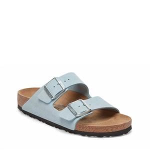 NEW BIRKENSTOCK women's arizona sandal in baby blue